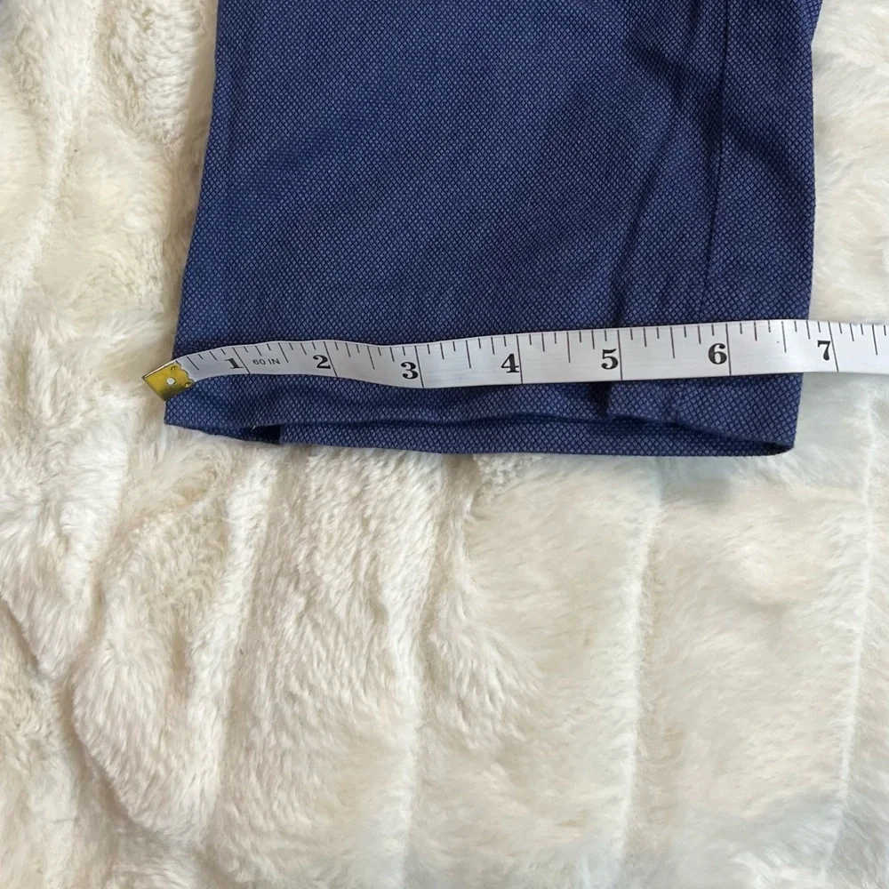 Express Mens Extra Slim Fit 33 x 32 Dark Blue Workwear Office City Preppy Slacks